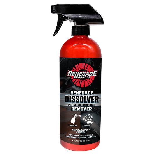 Dissolver Polishing Compound Remover