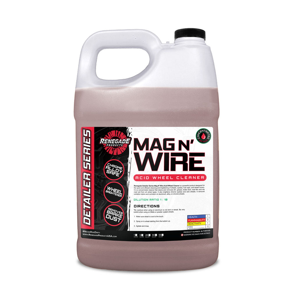 Mag N' Wire Acid Wheel Cleaner & Aluminum Brightener