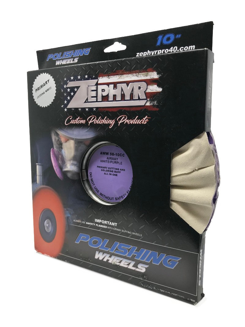 White/Purple Cloth Cut & Color Airway