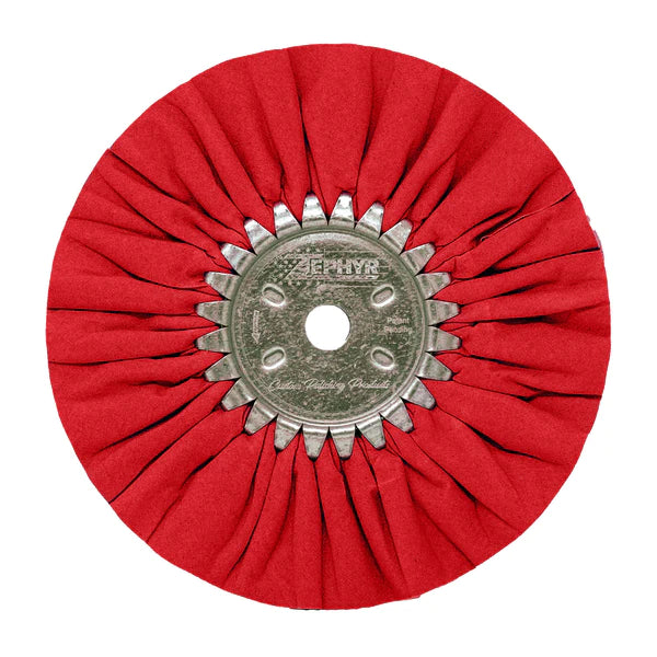 8" Rosy Red Airway Buffing Wheel